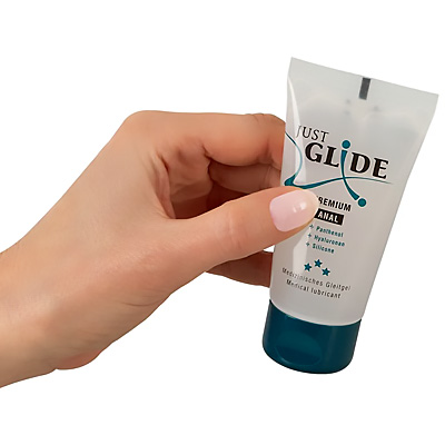 Гель-смазка анальная Just Glide Premium Anal с гиалуроновой кислотой и пантенолом