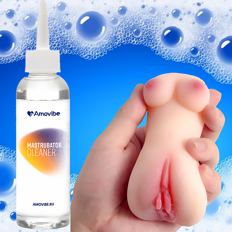 Очиститель для интимных игрушек Amovibe MASTURBATOR CLEANER