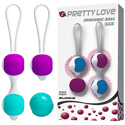 Вагинальные шарики Baile Pretty Love Orgasmic Balls